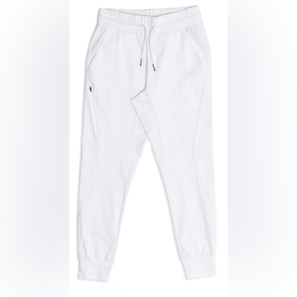 Bylt Basics white active joggers xxl